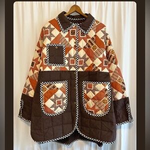 Vintage quilt coat